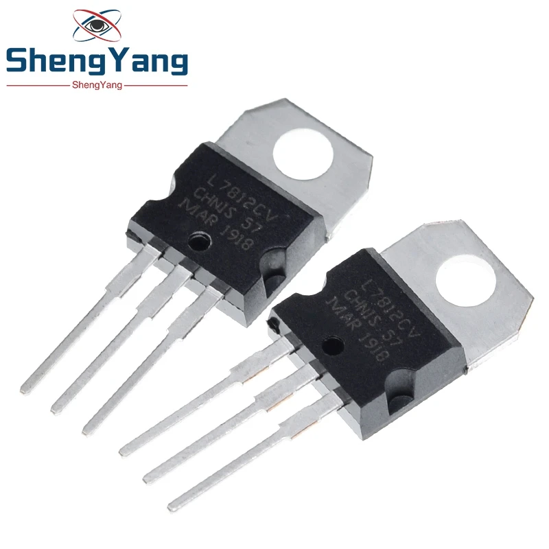 TZT 10pcs  L7812CV L7812 KA7812 MC7812 Voltage Regulator Module 12V 1.5A