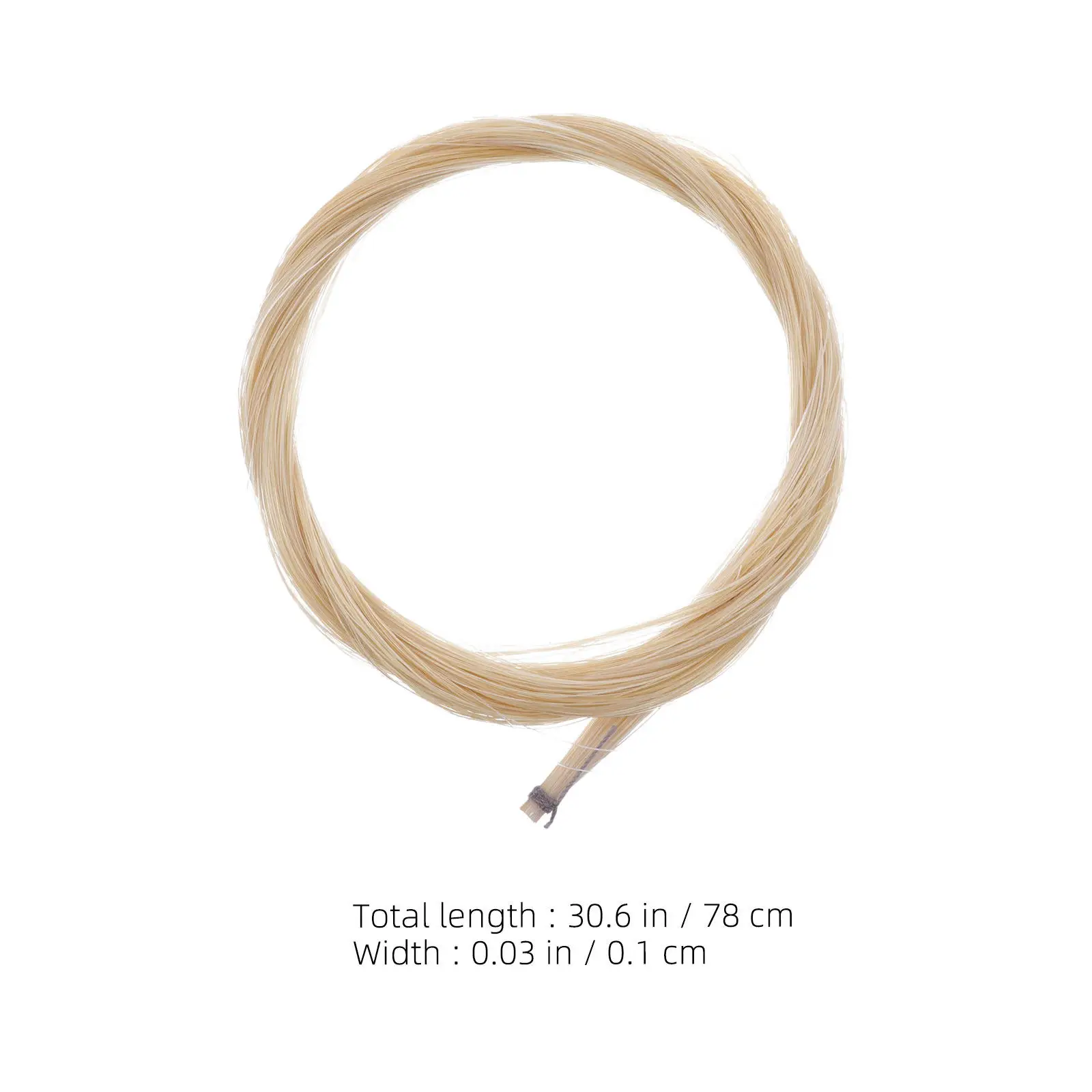 2Sets Horsehair for Violin Bow Cello Bow Hair Replacement Ergonomic Design Musical Instrument Parts Repair Performance Practice - view 4