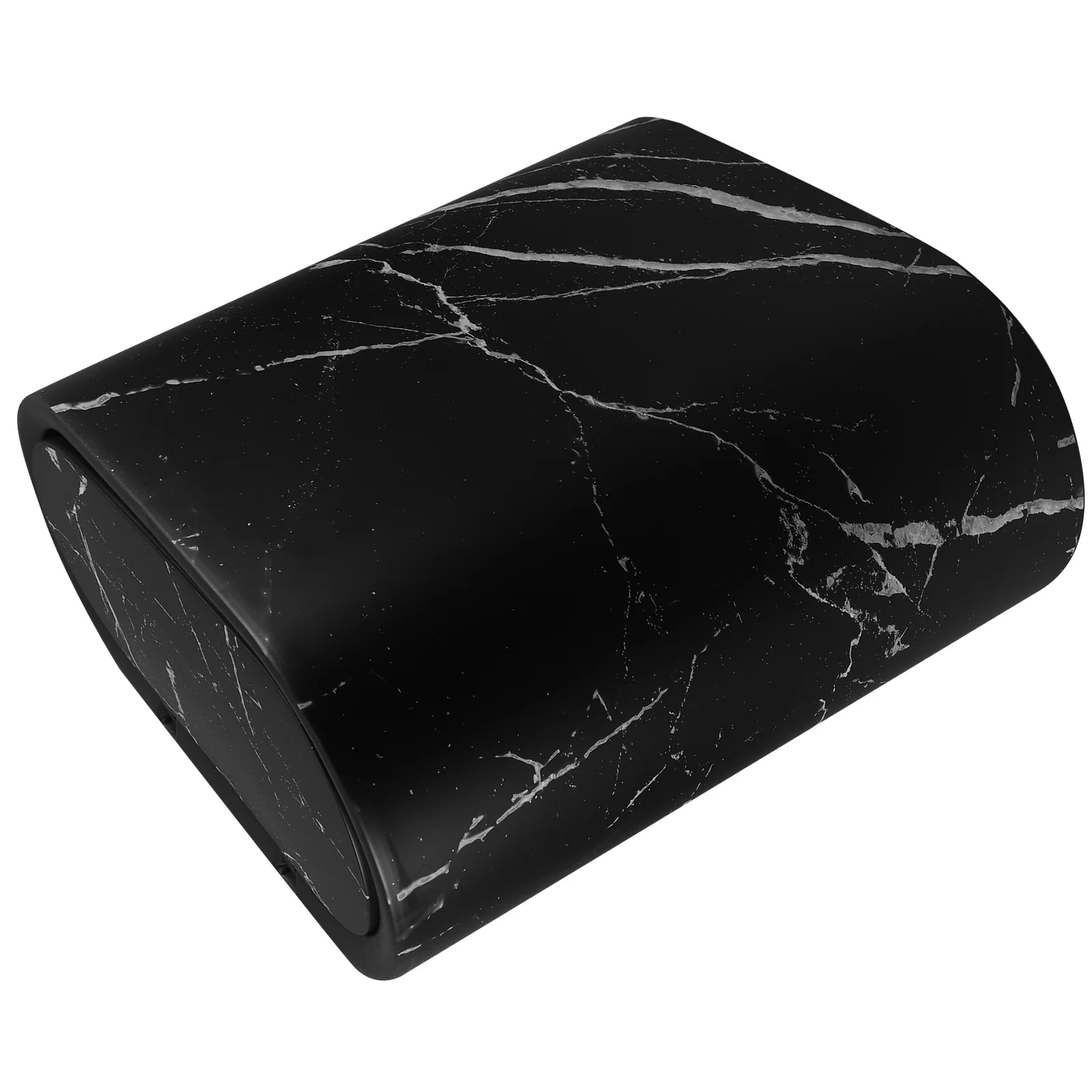 

1 шт. тонкий мусорный бак, многофункциональный компактный полипропиленовый мусорный бак из нержавеющей стали для ванной комнаты, спальни, кухни, декоративная корзина для мусора