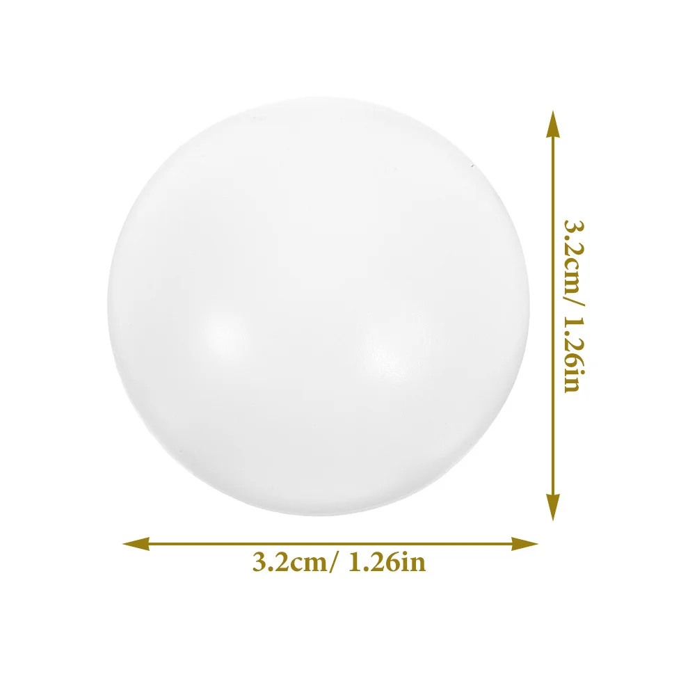 24 szt. Mini Gładkie Piłki do Futbolu 28mm Zamienne Piłki do Piłkarzyków Stołowych Wytrzymałe Akcesoria do Futbolu Stołowego