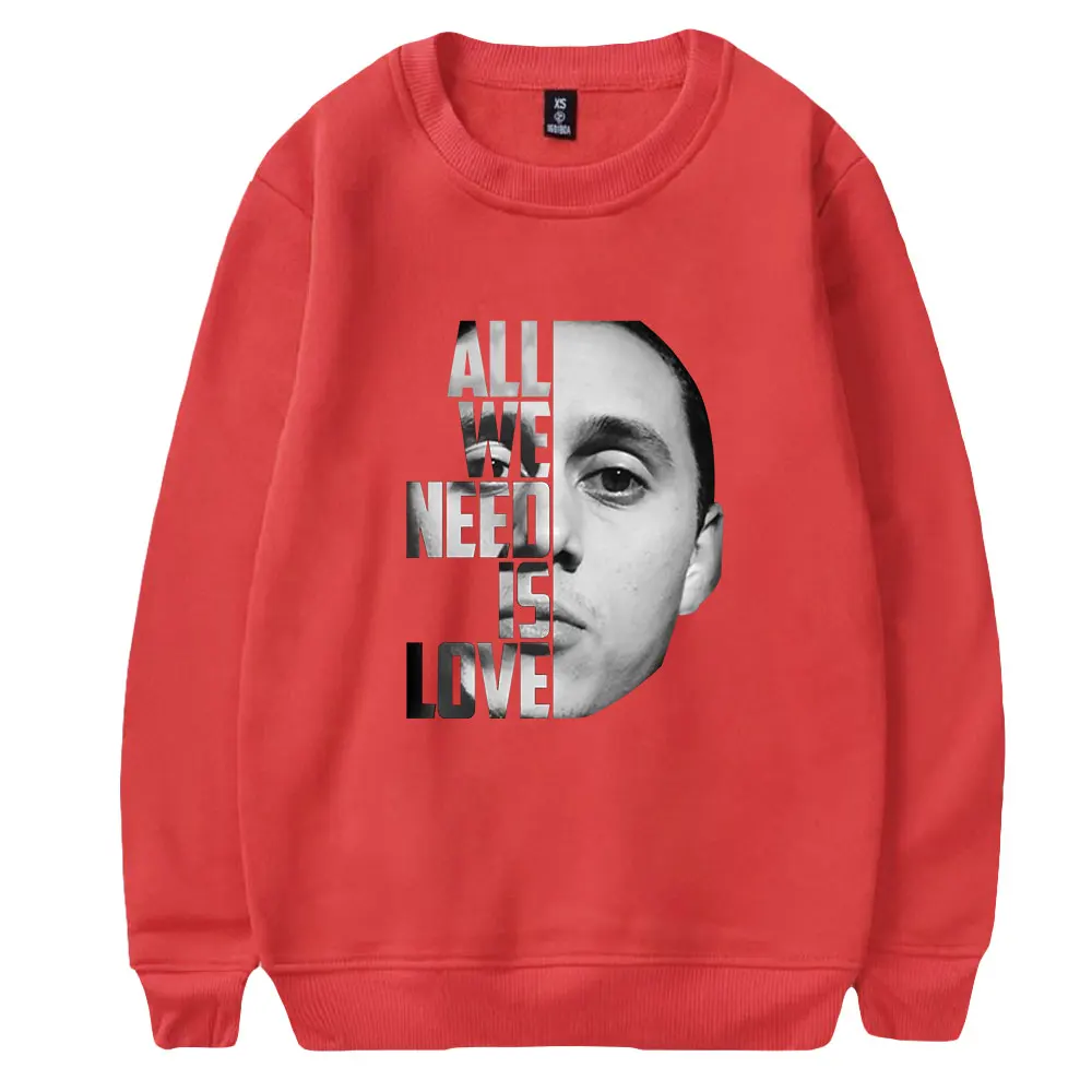 Canserbero sweater kerah bulat pria wanita, pakaian kasual Pullover olahraga lengan panjang modis