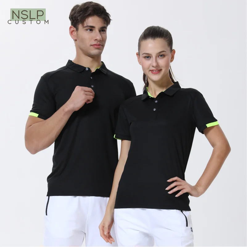 Summer Quick Dry Sports POLO Shirt Unisex Breathable Icy sensation  Shirt Premium Lapel Top Custom Printed Embroidered Logo 2023