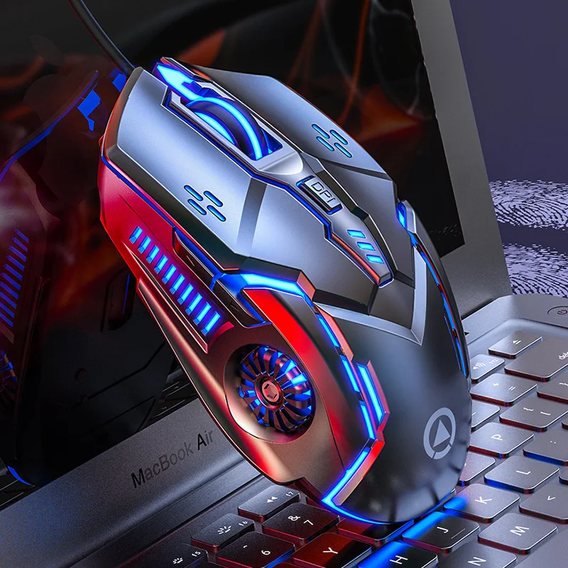 Silver Eagle G5 wired mouse luminous gaming e-sports mechanical silent computer accessories
