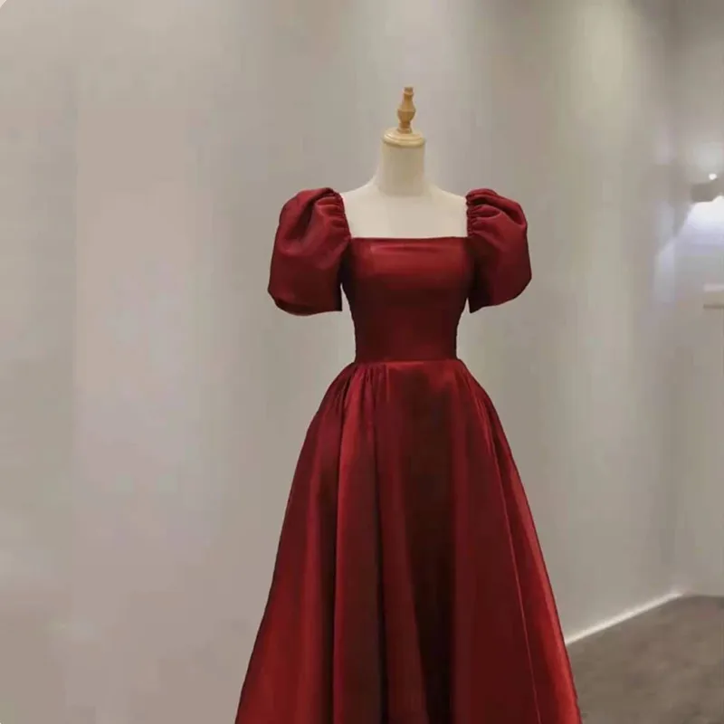 Robe de Soirée Longue et Luxueuse pour Femme, Tenue Élégante pour Banquet, Mariage, 2022, 123