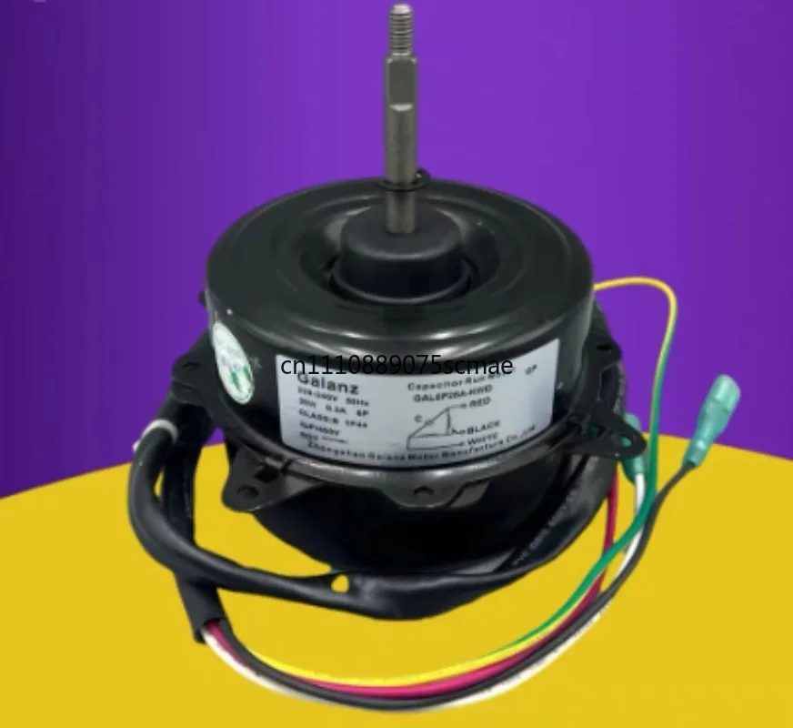 

GAL6P26A-KWD Air Conditioner Outdoor Fan Motor External AC Fan Motor 100% Copper Wire Reversible