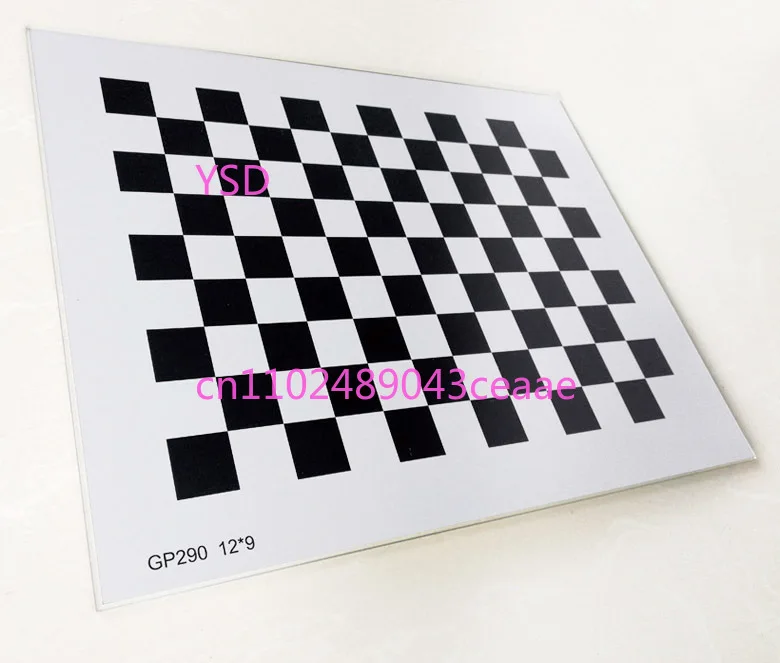 Chessboard Alumina Calibration Board Diffuse Reflectance Reflectance Reflectance 12*9 Lattice Visual Optical Correction Board