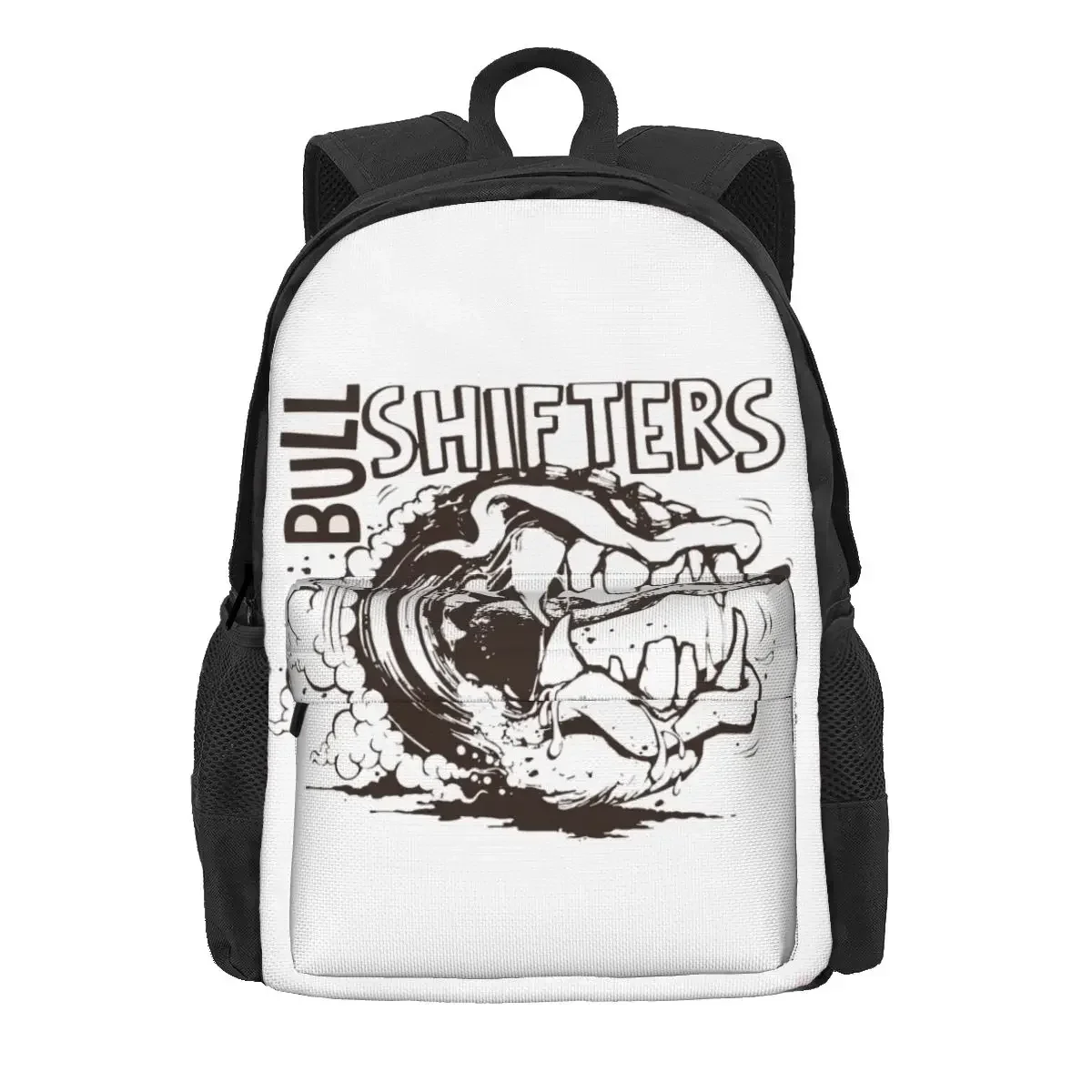 Bull Shifters Essential Backpacks Boys Girls Bookbag Students School Bags Cartoon Kids Rucksack Laptop Rucksack Shoulder Bag