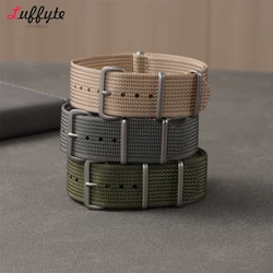 Long Nylon Fashion Wrist Bracelets 18mm 20mm 22mm Comfortable  Men's and Women's Universal Replacement Watch Strap