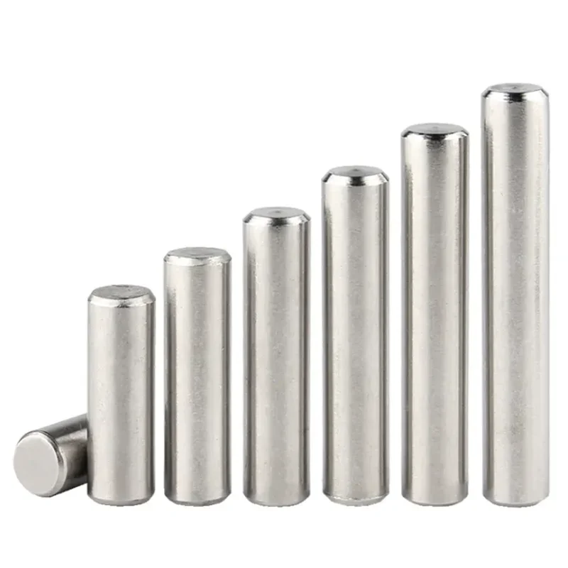 M1 M1.5 M2 M2.5 M3 M4 M5 M6 M8 M10 M12 304 Stainless Steel Cylindrical Pin Locating Dowel Fixing Lock Pins Shaft Solid Metal Rod