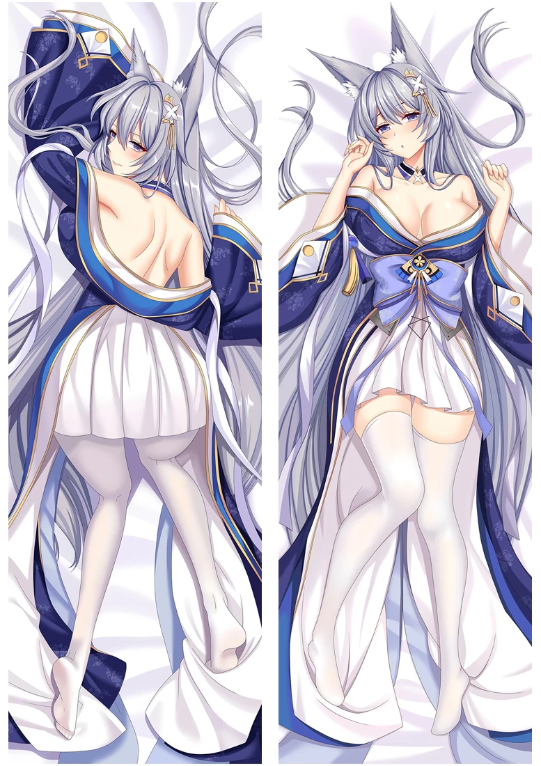 

Azur Lane Game New Shinano Dakimakura Hing Otaku Long Cushion Body Pillow Case