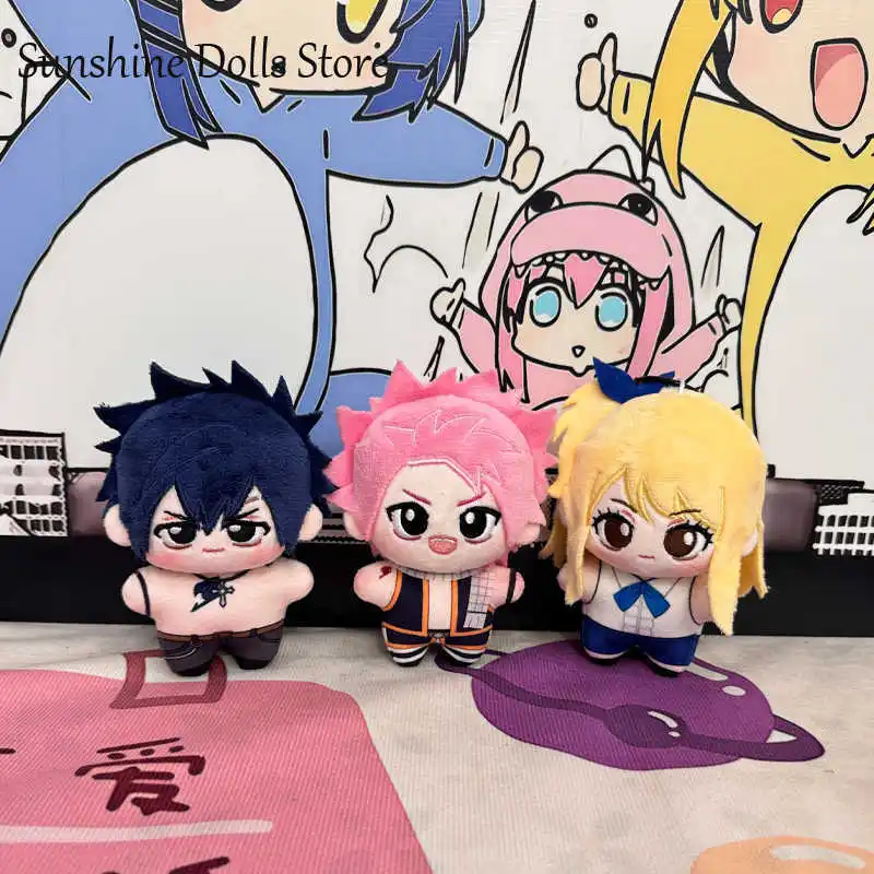 

12cm Anime Lucy Gray Natsu Cartoon Starfish Body Plush Doll Dango Game Pendant Toys Cosplay Plushie Keychain Dolls Gift