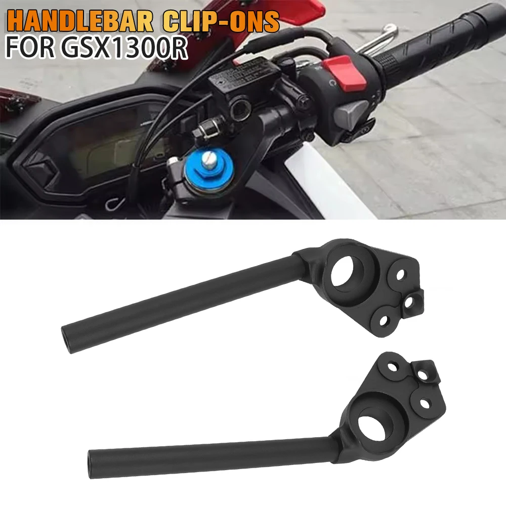 

For SUZUKI GSX 1300R Hayabusa GSX1300R GSX 1300 R 2024 2025 Motorcycle Fork Tube Clip-On Handlebars Clip Ons Handle Bar Grips