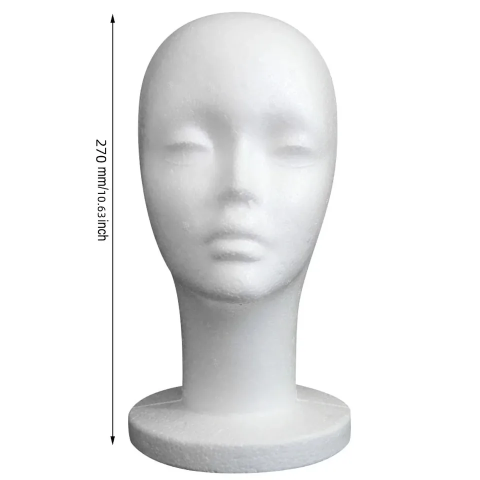 Styropor Schaum Mannequin Perücke Kopf Display Hut... - Viceal
