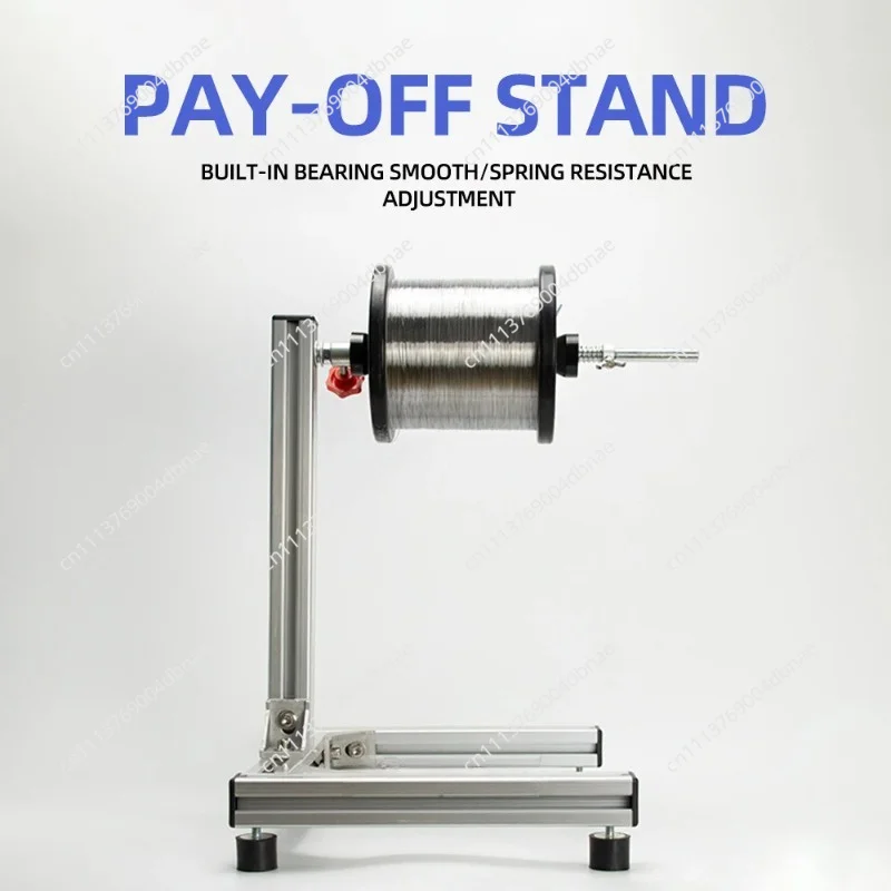 Winding Machine Wire Rack for Fishing Line,Cotton Thread, Enameled Wire Winder Machine Reel Spooler Metal Damping Adjustment