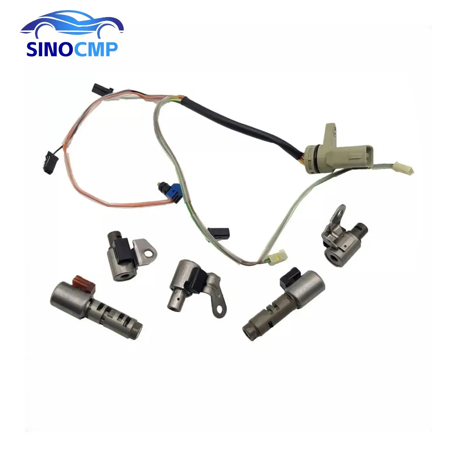 U340E U341E U341F Transimission Solenoid Kit With Harness For Toyota Corolla Celica Echo Litre Scion Yaris 1.5L 1.8L