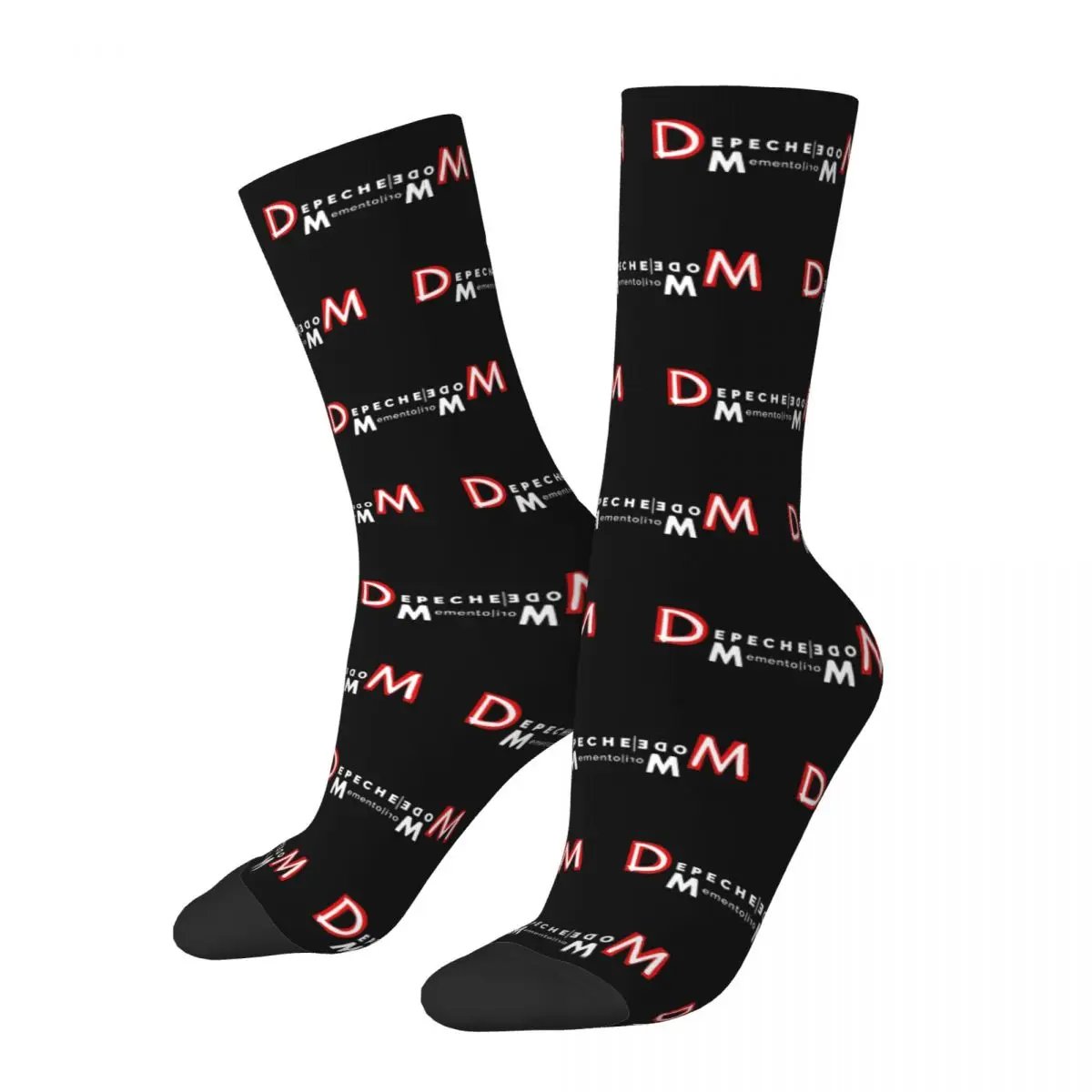 Depeches-Chaussettes à tube moyen pour hommes et femmes, Mode Pop Rock, Elin, Printemps, Été, Automne, Hiver, Cadeaux