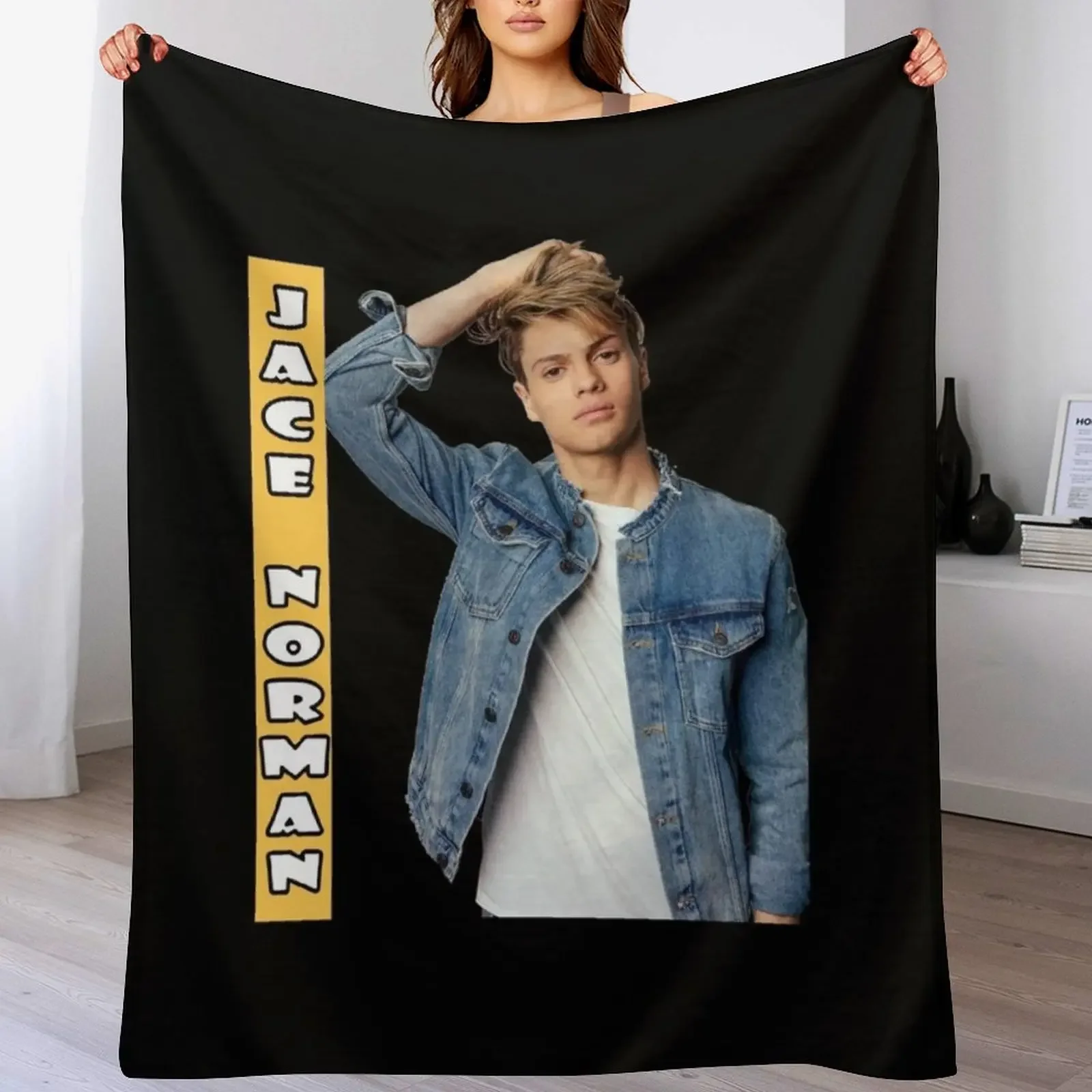 Jace Norman T-Shirts Gift For Fans, For Men and Women, Gift Mother Day, Father Day Throw Blanket Soft Cute Blankets