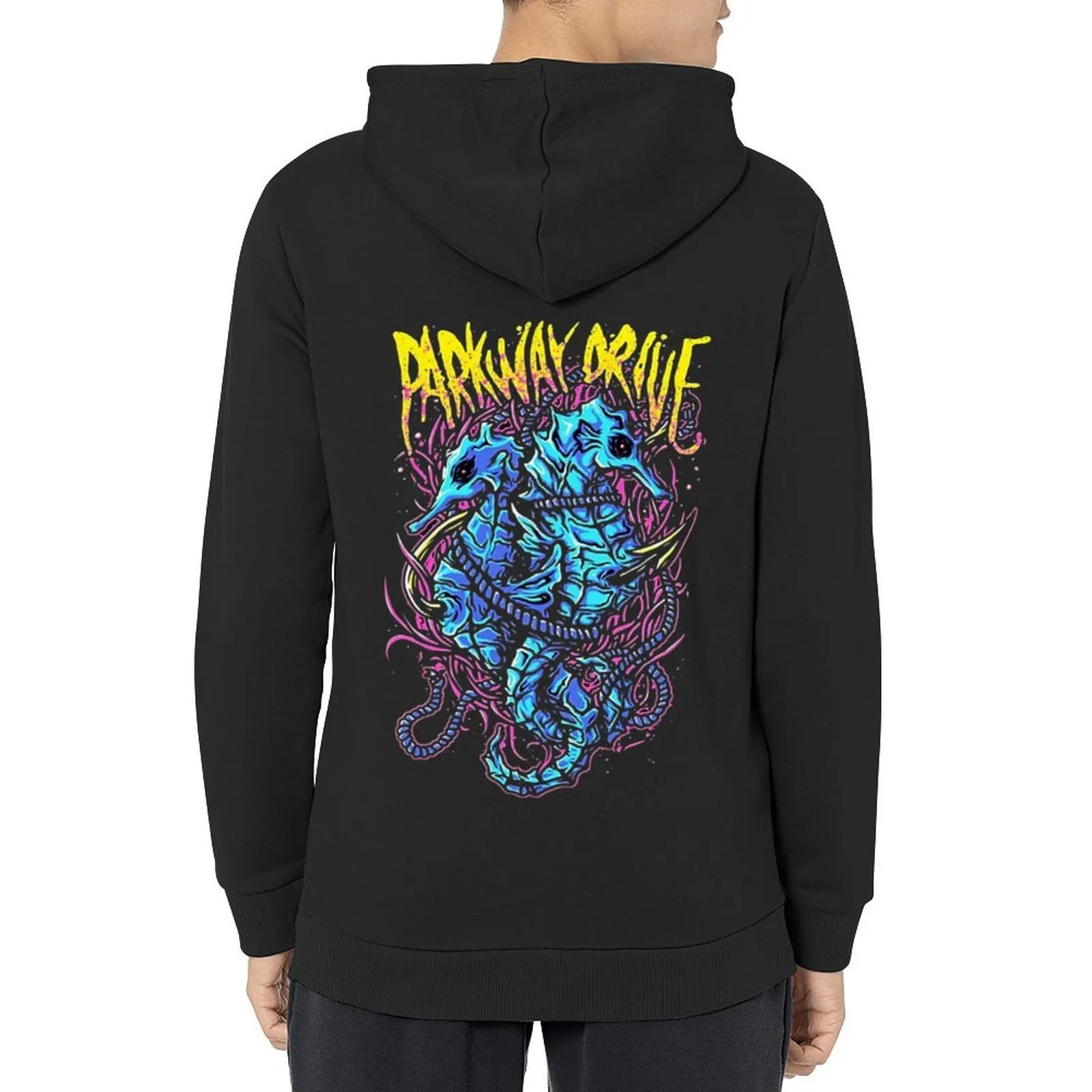 

parkway drive band fan art Hoodie men clothing men's coat men's autumn clothes hoodie oversize