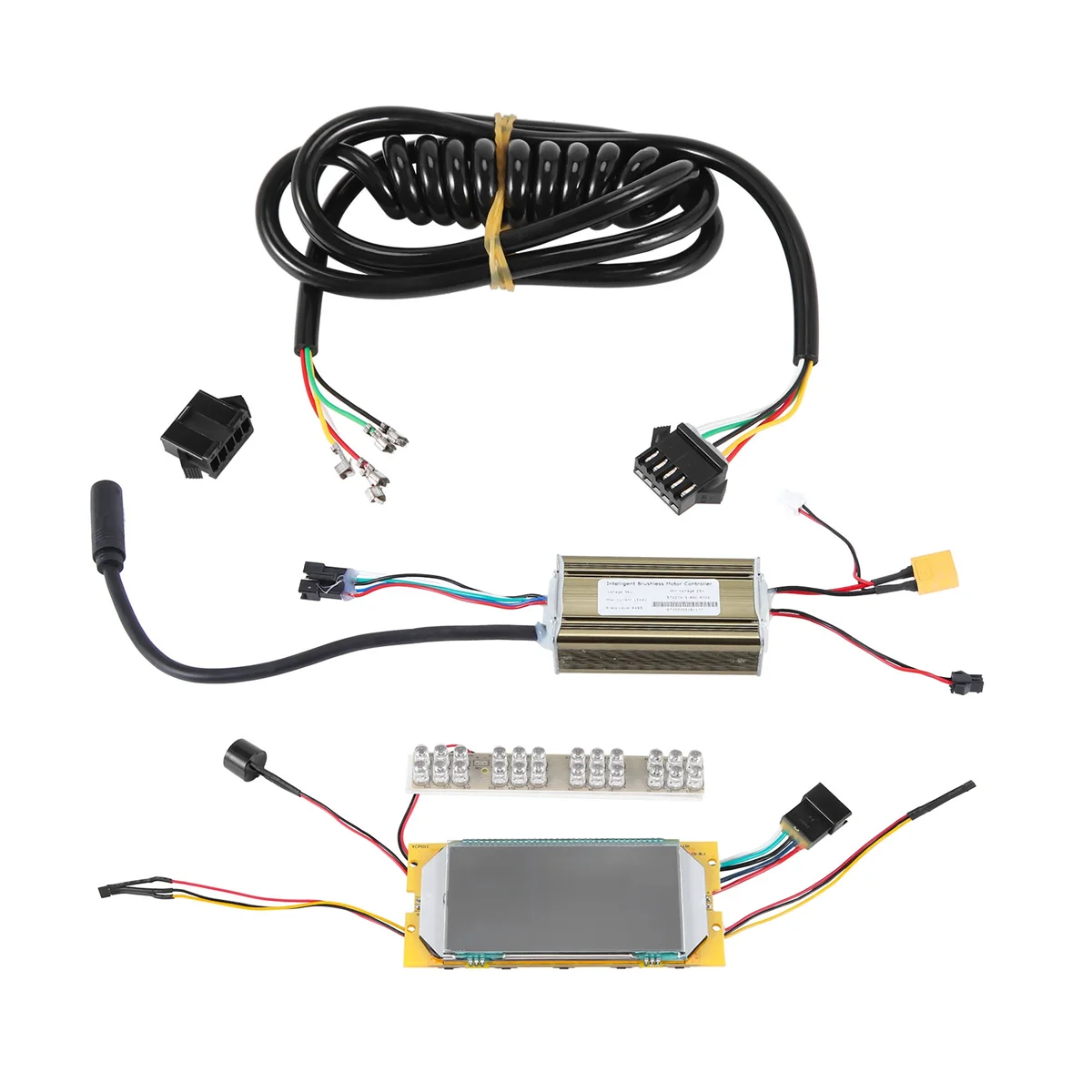 Electric Scooter Display Screen+36V Motherboard Controller+Cable Set