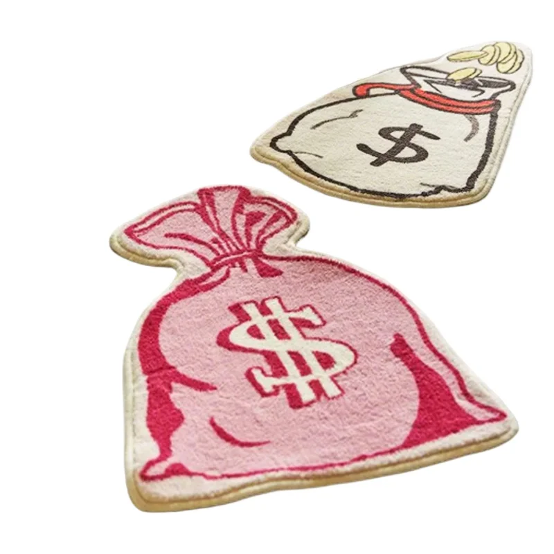 

Modern Shaped Carpet Handmade Tufted Carpet Soft and non-slip to create a casual atmosphere