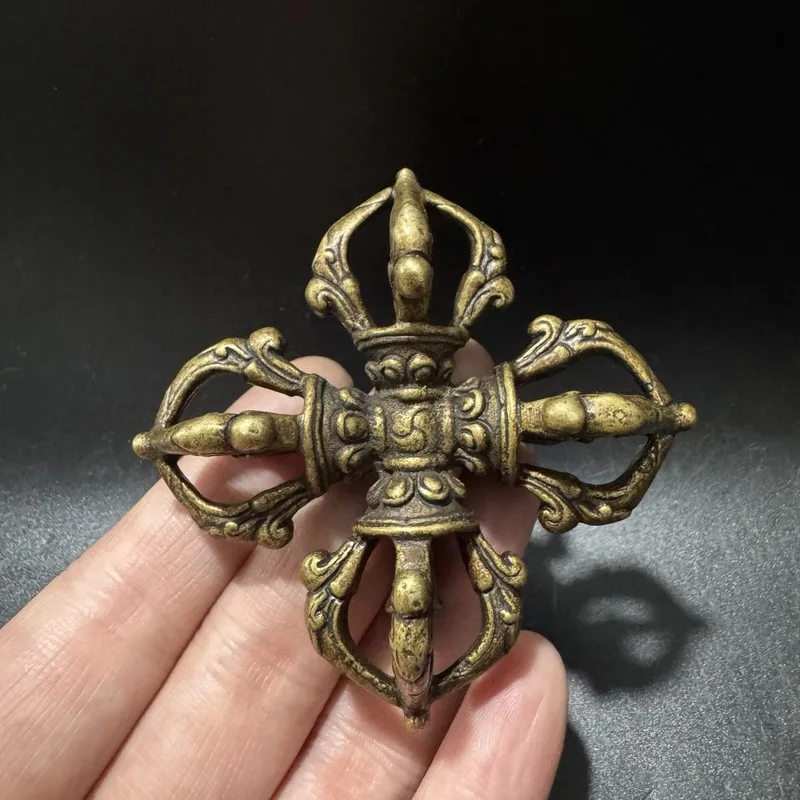 Tibetan Nepalese Vajra Cross Pendant for Home Decoration Accessories