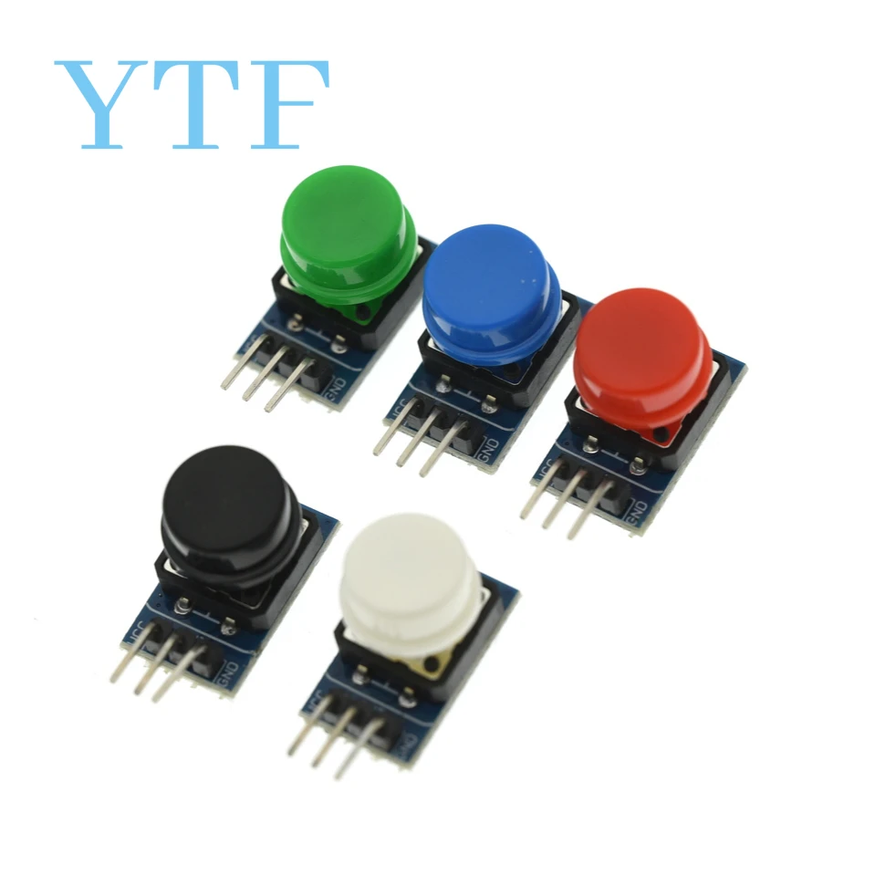 1PCS Backboard Electronic Building Blocks Large Button Module Button Module Five-Color Set For Arduino