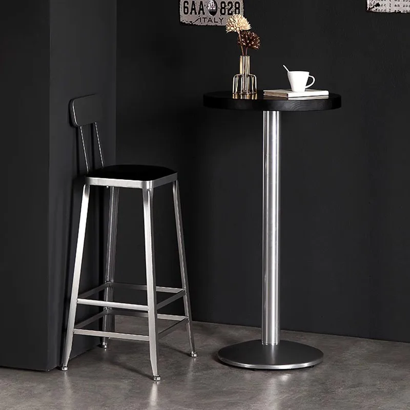 

Counter Accent Bar Chairs Reception Desks Bedroom Minimalist Metal Bar Chairs Comfortable Camping Chaise De Bar Salon Furniture