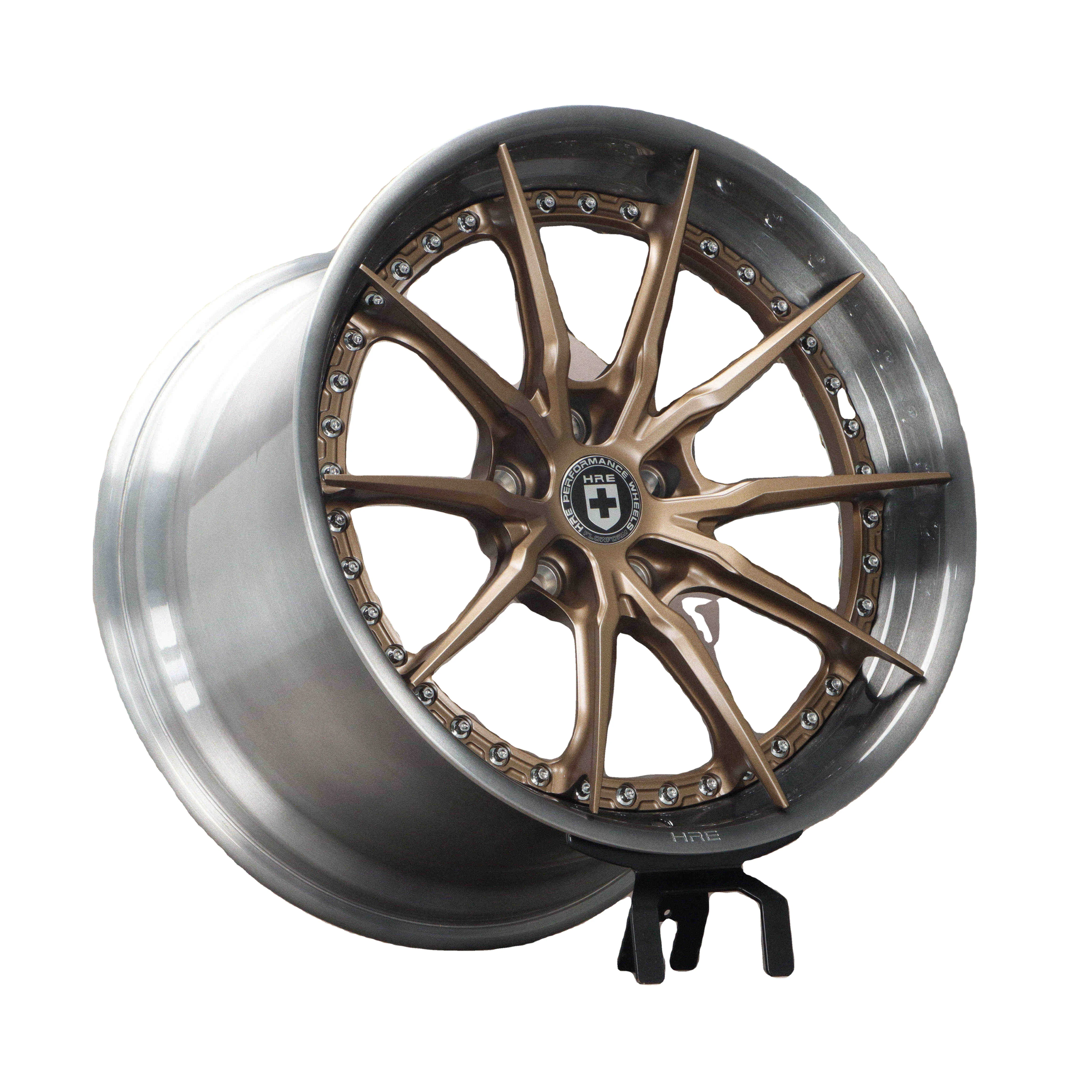 

WOA FORGED Custom Passenger Car Wheels 18 19 20 21 22 Inch 2 Piece Brushed Rims Bronze Forged Wheels S101SC S104SC S107SC S111SC