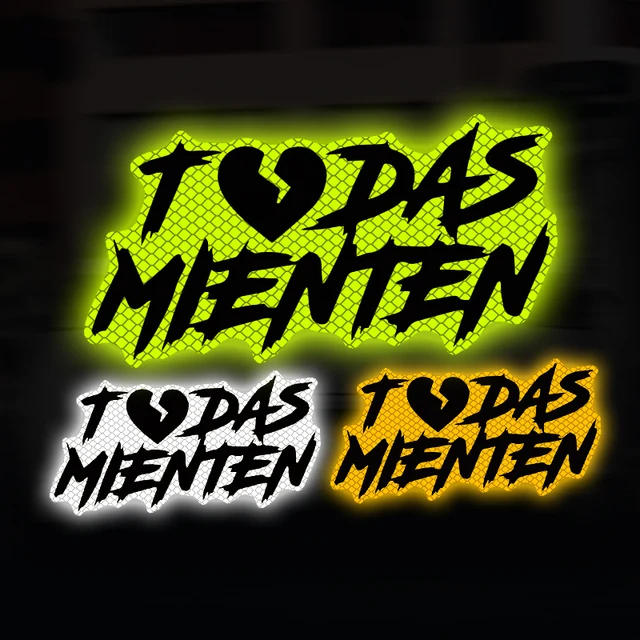 1PC Todas Mienten Creative Motorcycle Reflective Sticker Motorcycle Tank Scooter Night Warning Waterproof Motorcycle Decoration