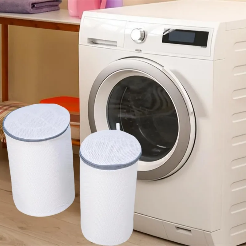 أكياس الغسيل الشبكية الرائعة - أكياس غسيل الأحذية والملابس متعددة الاستخدامات - تمنع التشابك - حل موفر للوقت