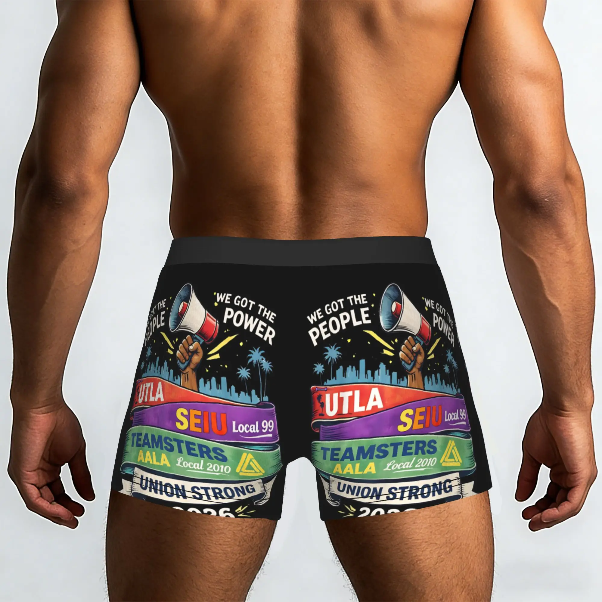 UTLA SEIU AALA We Got The People Labor Movement Underpants Breathbale Panties Male Underwear Comfortable Shorts Boxer Briefs