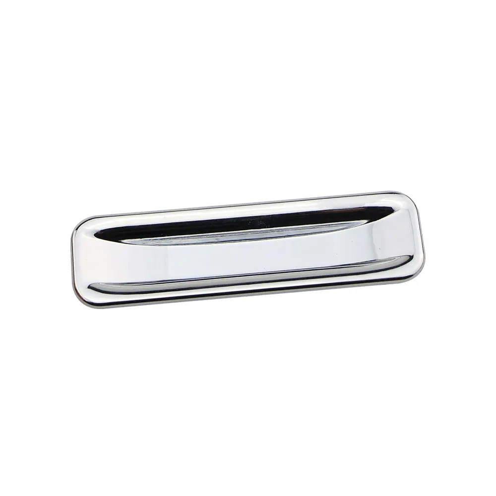 Car Armrest Storage Box Decorative Panel Trim Sequin Sticker for Peugeot 2008 2014 - 2017 ABS Chrome Accessories