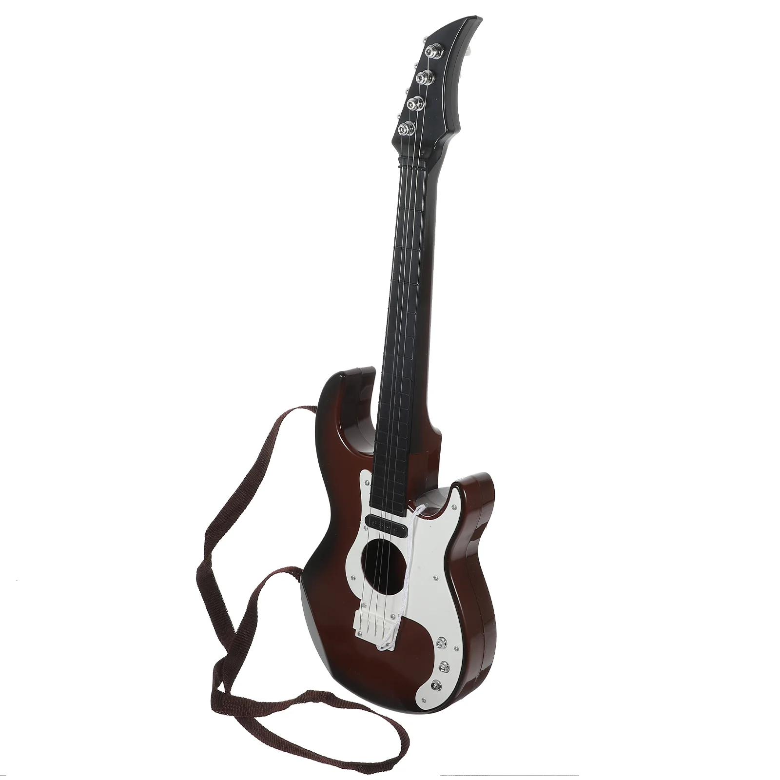 Toy Guitar 4 Stringed Toy Guitar Educational Musical Instrument Children's Kid's Toy (Pick for Random Color)