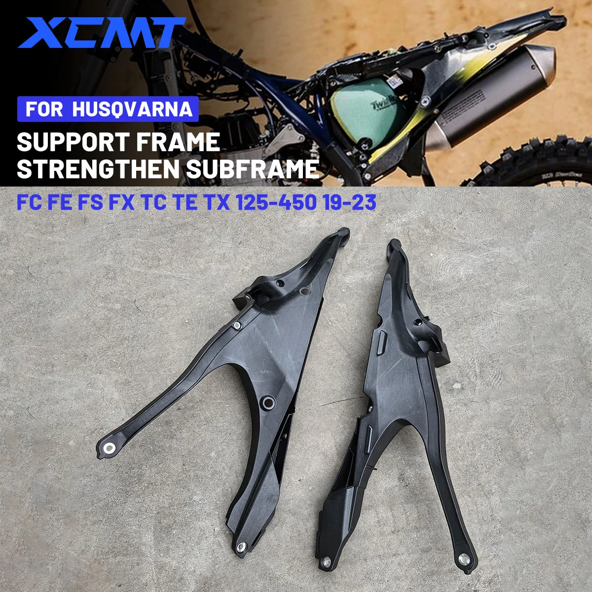 

Motorcycle Subframe For HUSQVARNA FC FE FS FX TC TX 250 350 450 2019 2020 2021 2022 2023 For HENGJIAN HJ250H Motorcycle Frame