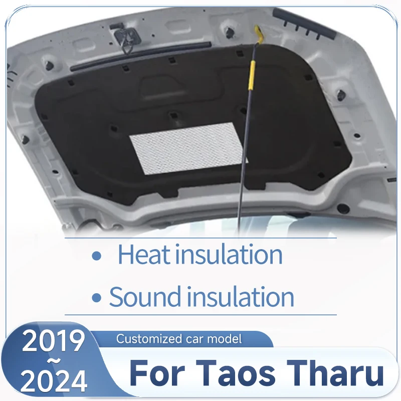 Samochodowe dywaniki izolacyjne do VW Volkswagen Taos Tharu 2019 2020 2021 2022 2023 2024 Pokrowce termoizolacyjne na maskę Akcesoria samochodowe