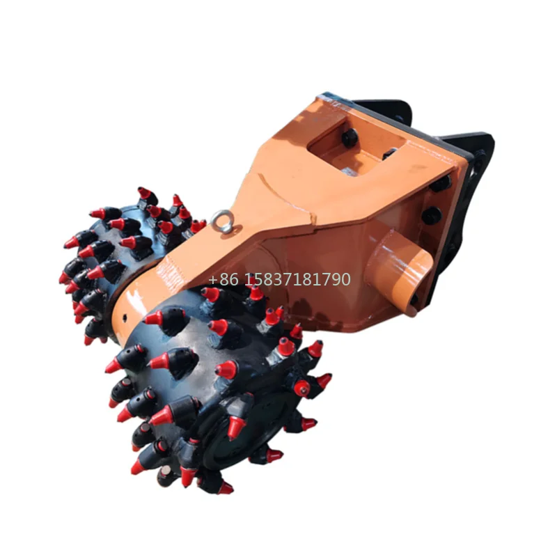 YG Chain Drum Cutter Attachments Hydraulic Milling Machine Construction Project Rotary Drum Cutter Milling Machine for Poland