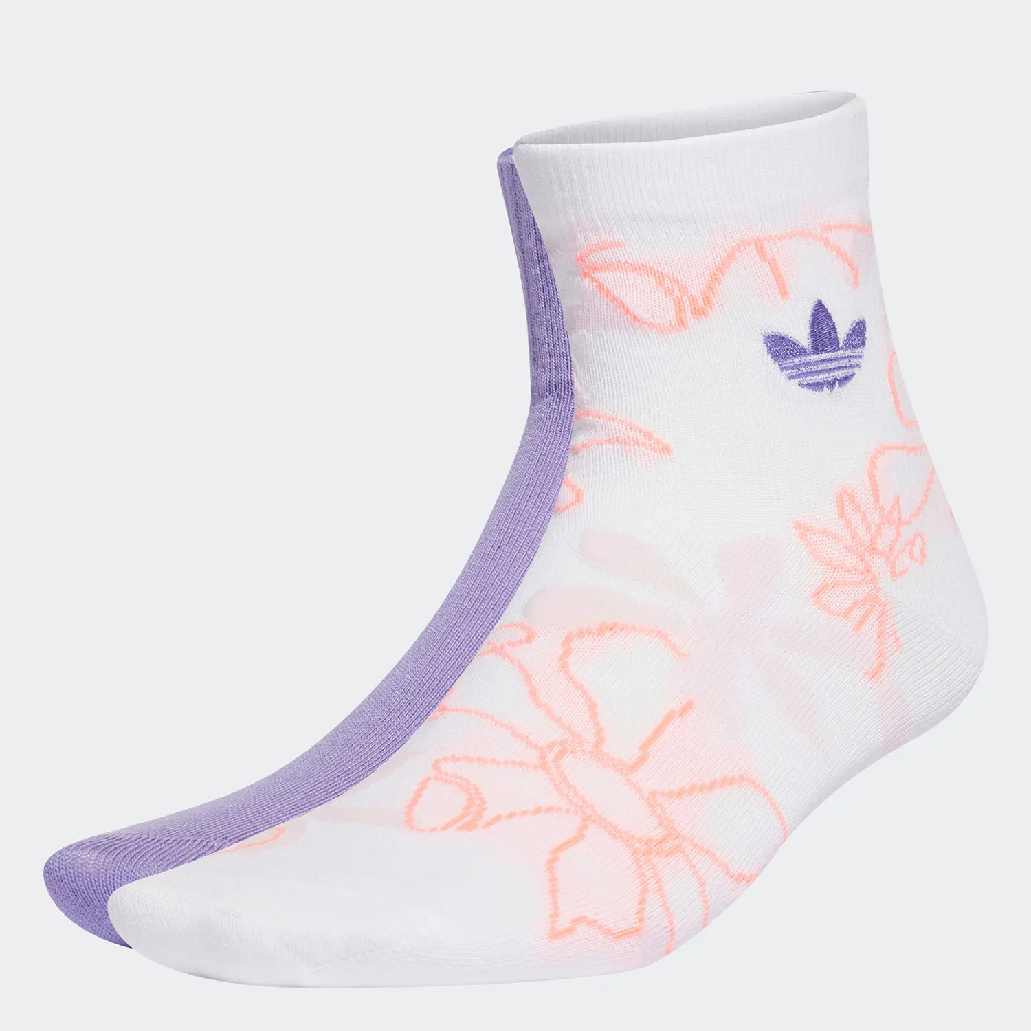 

Adidas genuine clover men and women's Valentine's Day new sports socks HM4189
