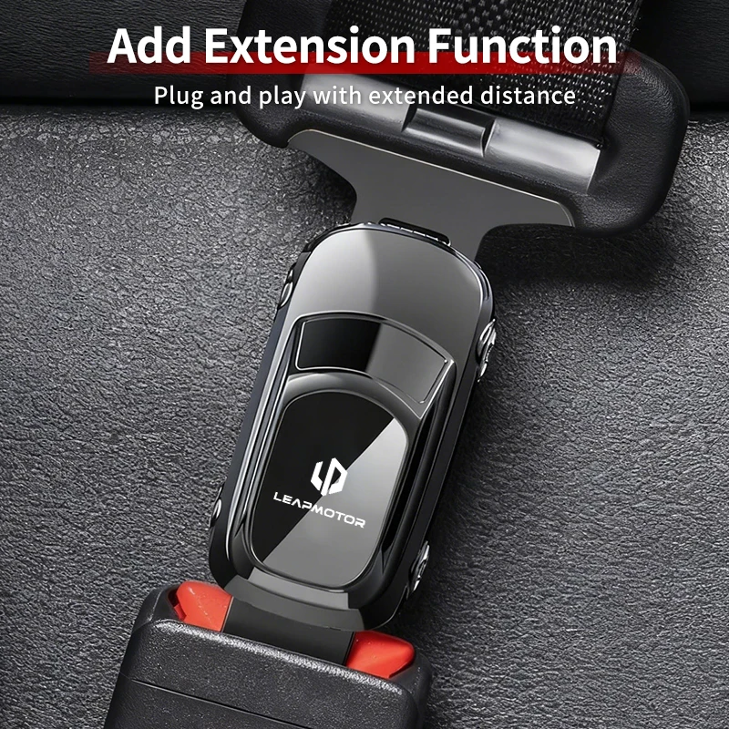 

Car Seat Belt Clip Extender Safety Seatbelt Lock Buckle Plug For Leapmotor T03 S01 C11 C01 Leap Motor