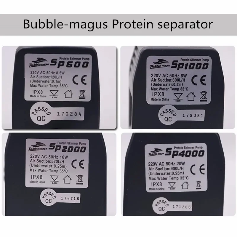 

Bubble Magus SP-600/1000/2000/4000 220 В игольчатый колесный насос, оригинальная запасная часть, замена насоса скиммера для протеина