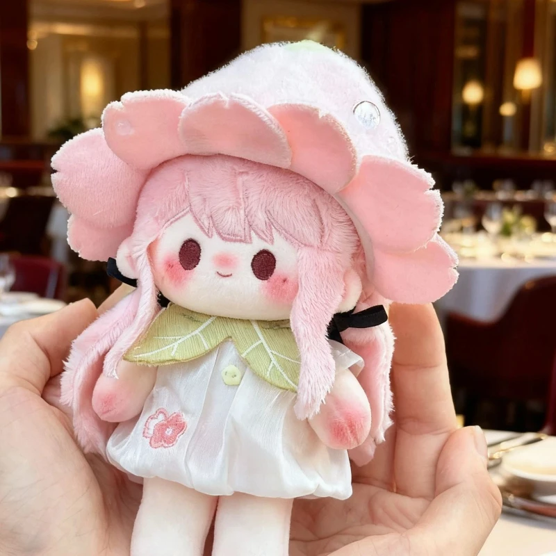 

New Launch Infinite Nikki 15cm Long Leg Cotton Doll Pink Cute Two Dimensional Plush Toy Collectible for Anime Fans