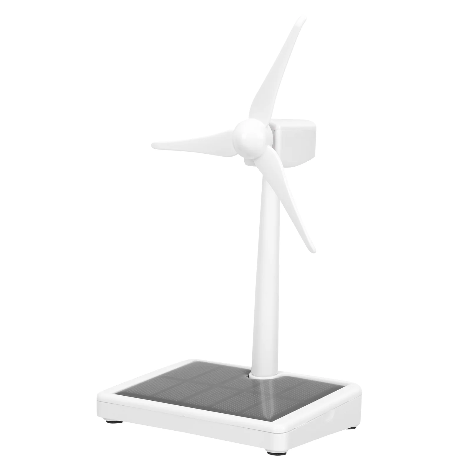 Solar Windmolen DIY Speelgoed Desktop Turbine Model Wetenschapsexperiment voor kinderen Minispeelgoed