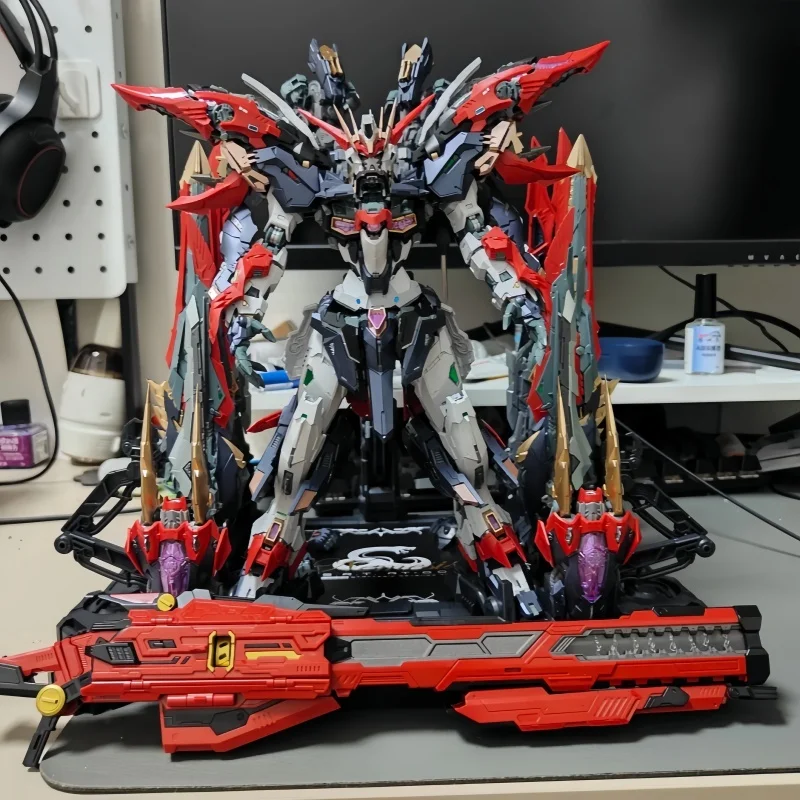 متوفر في المخزون أبعاد لا نهائية Rt-002 Nemesis 1/100 نموذج تجميع Mecha نموذج ألعاب من الكلوريد متعدد الفينيل في العصر + تيتان الانتقام الاستراتيجي المتقدم #1