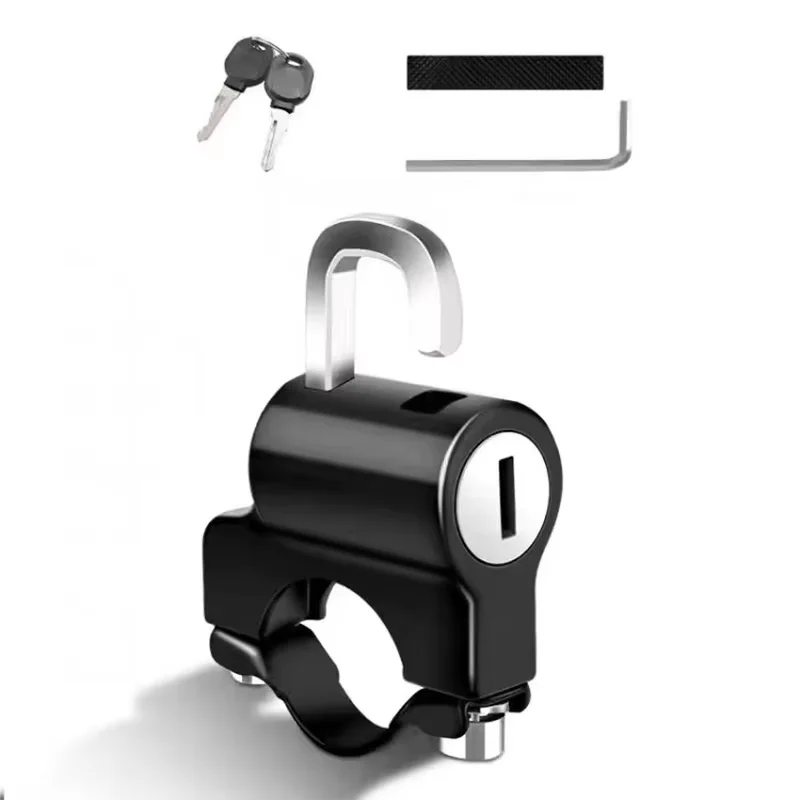 Electric Bike Helmet Lock Anti-theft Fixing Multifunctional Lock Head Bicycle Head Fixing Helmet Anti-theft Lock