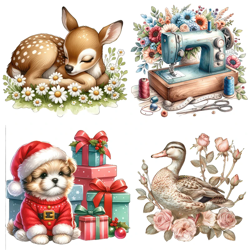 Three Ratels CG280 Cute animal wall stickers for home decoration  toilet decals car body stickers