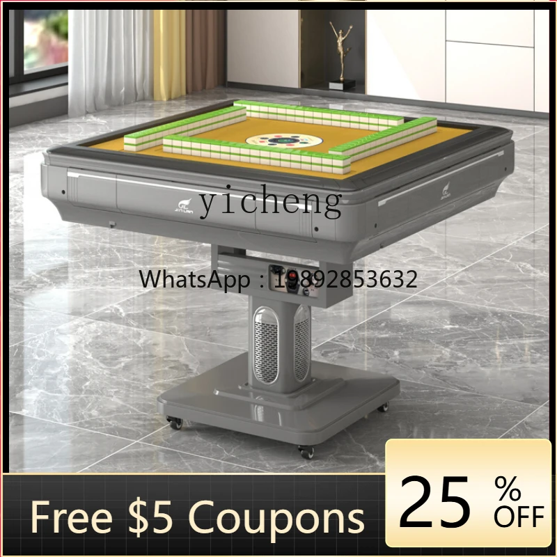 Mahjong Machine Automatic Household Electric Folding Mahjong Dining Table Genuine Goods