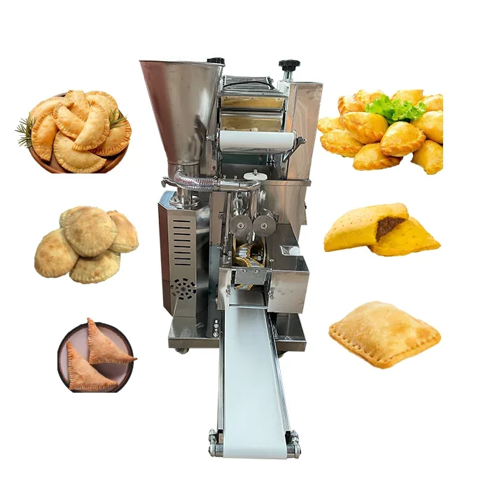 4500 pcs/h fully automatic dumpling machine empanada machine dumpling samosa maker machine manufacturer