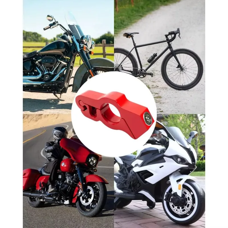 Alloy Handlebar Lock Anti Theft Heavy Duty Motorcycle Anti-theft Lock Universal Electric Scooter Handlebar Lock Vehicle Safety