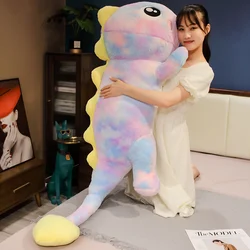 Mooi Mooi Pluche Gigantische Dinosaurus Speelgoed Super Zacht Bed Kussenkussen Vol Knuffeldier Baby Kerst Verjaardagscadeau Voor Meisjes