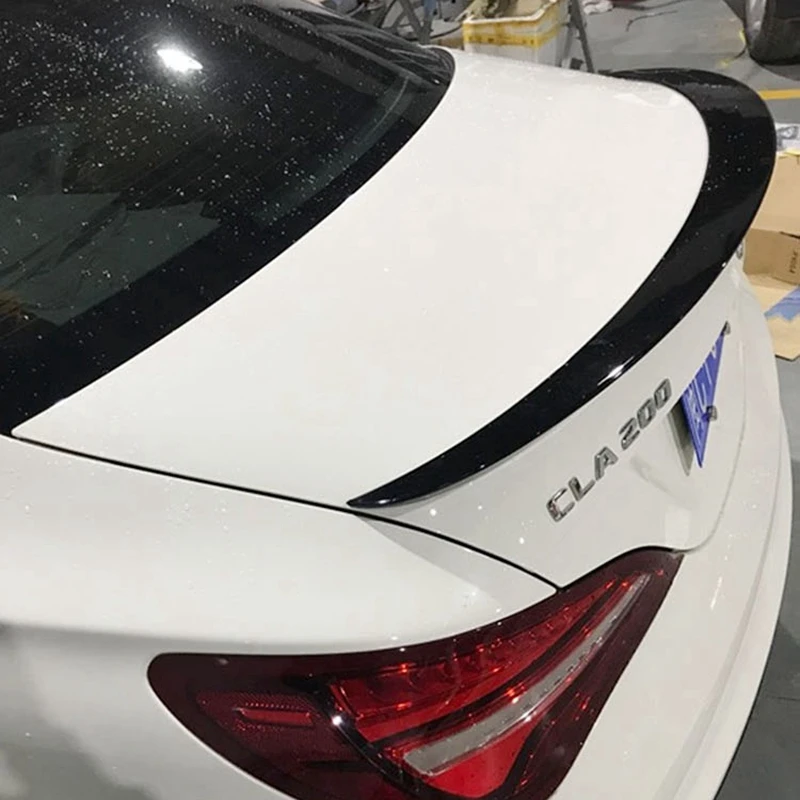

Для Mercedes-Benz CLA W117 CLA180 CLA200 CLA250 CLA260 CLA45 спойлер на заднее крыло багажника из углеродного волокна AMG Style 2014- UP