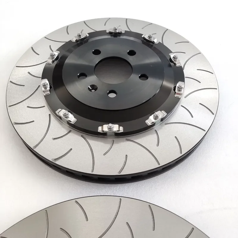 for 2022 I30N FL Facelift Custom Large Floating Black Brake Discs 360x30mm Front Center Bell
